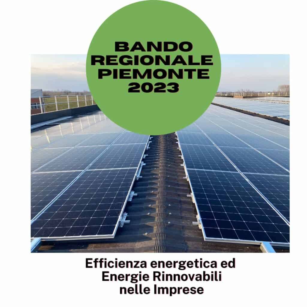 BANDO REGIONALE PER LE IMPRESE