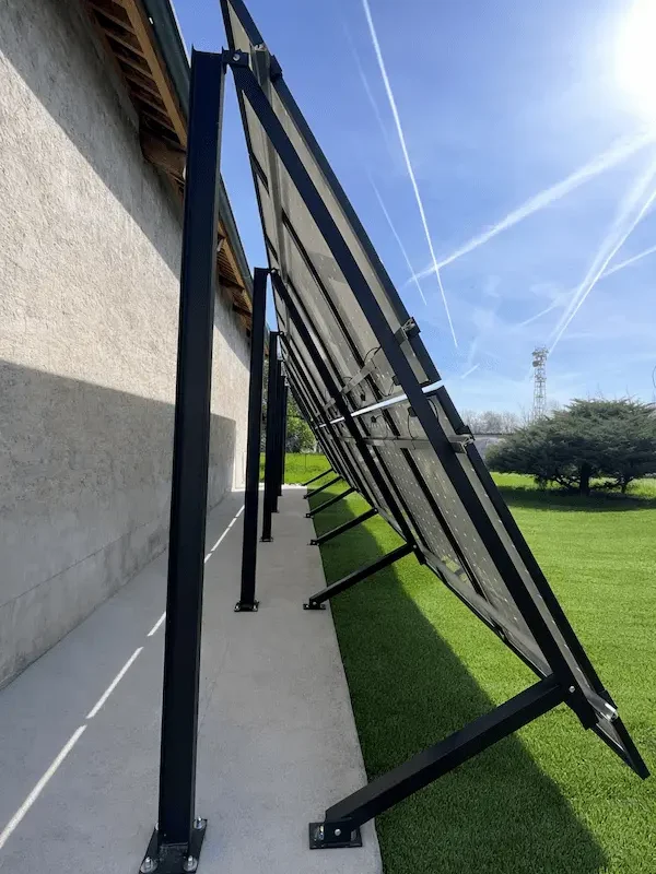 impianto fotovoltaico a terra a Vigone Torino installato da IM-EL Osasio